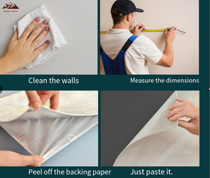 Wayon 3D hình nền mới có độ bóng cao Vàng phòng tắm phòng ngủ vỏ và dán hình nền tự dính đá cẩm thạch tường giấy tờ - Product Image 3