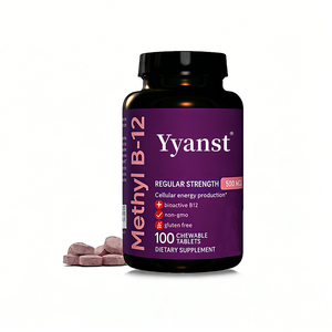 Vitamine B12 de haute qualité en marque privée, favorise la santé du cerveau, renforce l'immunité, comprimés quotidiens pour la santé - Product Image 1