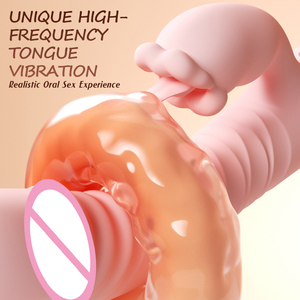 Jouet réaliste vibrant pour femmes, vibromasseur incurvé pour point G avec mouvement puissant, jouet vibrant silencieux pour adultes pour couples et usage solo - Product Image 6