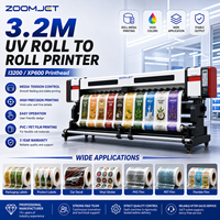 Imprimante UV industrielle rouleau à rouleau pour l'impression sur matériaux flexibles