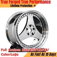 Jantes forgées VeroX 6061-T6 18 19 20 22 pouces 5x112 5x114.3 5x120 en alliage concave à déport profond pour voitures particulières BMW Audi Benz