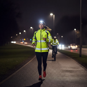 Giacca a guscio morbido impermeabile impermeabile con cerniera resistente al vento di alta qualità in argento nastro di trasferimento termico Casual in poliestere - Product Image 4