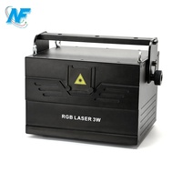 Pas cher 5 W DMX Stage Laser Light RGB 5 Watt LED pour DJ Disco Nightclub ILDA Conforme