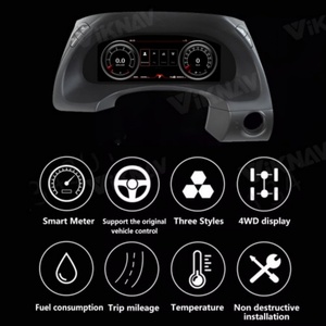 Pour Nissan Patrol Y62 2015-2019 INFINITI QX80 Écran LCD 12,3 pouces pour tableau de bord, compteur de vitesse, lecteur multimédia, tableau de bord en cristal - Product Image 3