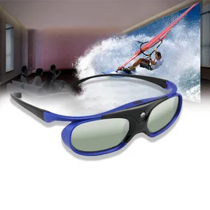 אוניברסלי סוללה dlp פעיל סגר 3D משקפיים 96-144 הרץ עבור xgimi optoma acer צפיות קולנוע ביתי מקרן 3D טלוויזיה