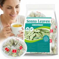 Sachets de thé santé aux feuilles de séné naturelles brutes – Soutien digestif et nettoyage doux de l'intestin – 30 sachets individuels – OEM ODM Marque privée