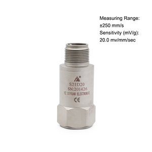 Sensor de Velocidad de Vibración Piezoeléctrico con Salida IEPE para Medición y Análisis de Vibraciones con IP65 para Plantas de Suministro de Agua - Product Image 2