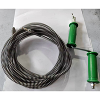Desatascador de Tuberías de Grado Profesional, Serpiente Flexible de Acero de 1-20M para Desagües de Inodoros, Lavabos y Baños, Herramienta para Eliminar Obstrucciones