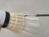 Volant de badminton en plumes de canard, volant de badminton en plumes de canard, volant de badminton en plumes de canard