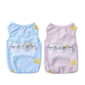 Gilet rafraîchissant d'été Cayj pour chiens – Prévention des coups de chaleur – Modèle fin bleu et rose - Product Image 5