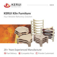 KERUI vente en gros d'étagères de four en céramique plaque de mullite en cordiérite avec prix de revient