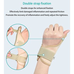 Adjustable <strong>Compression</strong> Sports Wrist Support <strong>Splint</strong> Hand Brace with Thumb Finger Protector Hand Holder for Comfort and Support - Product Image 3