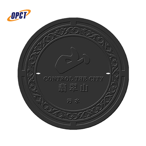 CCR 12 etisalat carreggiata con serratura pvc in fibra di vetro rettangolare tombino - Product Image 5