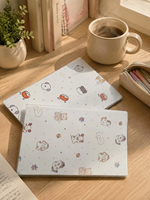 En stock, cahiers A5 avec couverture en EVA à imprimé animal mignon, logo personnalisé, cadeau pour enfants, cahiers en vrac pour l'école