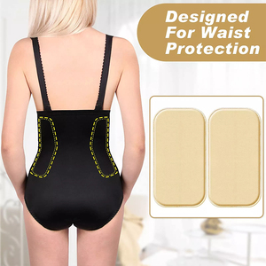 2 Stück Damen Bauchweg-Kompressionsplatten & Seitenschutzpolster aus Schaumstoff, atmungsaktiv, umweltfreundlich - Product Image 3