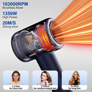 <span class=keywords><strong>2025</strong></span> Tốt Nhất Chuyên Nghiệp Máy Sấy Thổi Tốc Độ Cao Máy Sấy Tóc Tay Miễn Phí Salon Công Suất Cao Nhanh Khô Đứng Máy Sấy Tóc - Product Image 5