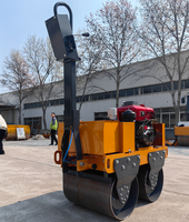 Compacteur vibrant à double tambour autoporté SVH50 de 0,5 tonne pour la compactation de l'asphalte et du sol
