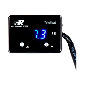 Großhandel Genauigkeit Auto Universal Blue LED PSI 1Turbo Boost Vakuum Digital Meter Auto Vakuum meter Meter