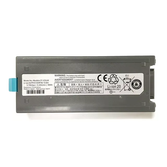 Toughbook CF-19 Replacement Laptop Battery CF-VZSU48U/CF-VZSU50 Rechargeable Li-Ion Black in Stock