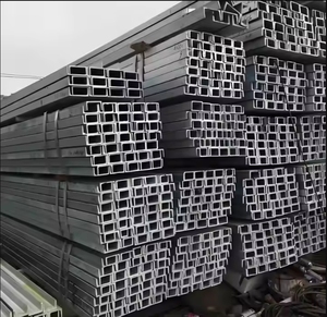 Perfil en C de Acero al Carbono Universal Ss400 Q235 St37, Sección <span class=keywords><strong>Upn</strong></span> <span class=keywords><strong>160</strong></span>, Sección U 100, Sección 50x25 - Product Image 1