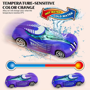 Simulación para niños Estación de bomberos Estacionamiento Juguetes Aleación Coche Juguetes Pista que cambia de color Juego de juguetes de lavado de autos con señal de tráfico - Product Image 3