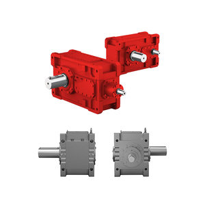 Boîte de vitesses hélicoïdale et conique série X - Couple de 475 kNm, rapport 6,3-450, boîtier réversible, unité de transmission série X certifiée ISO/CE - Product Image 2
