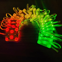 24V Haute luminosité, pleine couleur, avec 6 LED 3030 et une lentille pour une éclairage uniforme. Vendu directement de l'usine