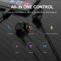 Terbaik penjualan nyaman di telinga mikrofon Bass kuat ramah anggaran mikrofon tanam busa memori ujung telinga headphone berkabel