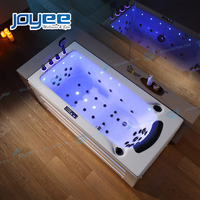Baignoire à hydromassage design moderne 1,7 m, baignoire à remous intérieure JOYEE, baignoire autoportante en acrylique