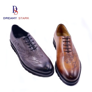 Zapatos de Cuero Genuino Dreamy Stark Premium Signature Personalizables para Hombre, Formales, Casuales, Planos, Ligeros, para Otoño - Product Image 6