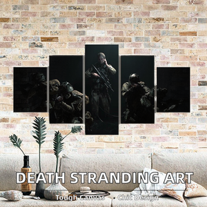 สติกเกอร์ผ้าใบติดผนังลาย <span class=keywords><strong>Death</strong></span> <span class=keywords><strong>stranding</strong></span> สำหรับตกแต่งห้องนั่งเล่นของขวัญคริสต์มาส - Product Image 4