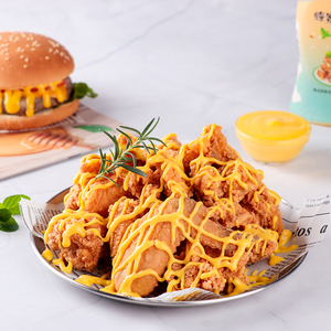 Halal Mckeith Siêu Thị Bán 320G * 28/CTN Mật Ong Mù Tạt Hương Vị Nước Sốt Hàn Quốc Nước Sốt Mật Ong Mù Tạt - Product Image 3