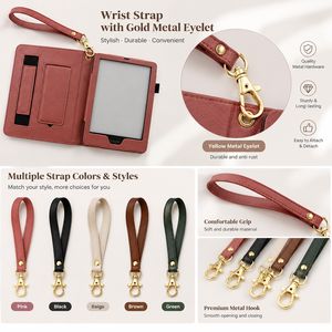 Fabricante de Fundas para <span class=keywords><strong>Kindle</strong></span> al por Mayor para Regalos Corporativos, Funda de Cuero PU OEM para Paperwhite 6 5 Basic - Product Image 3