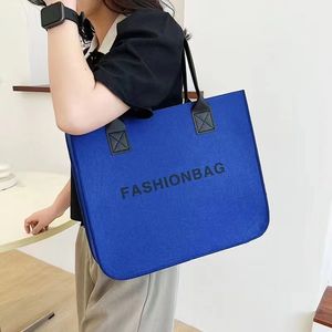 Sacs de rangement portables avec logo personnalisé de haute qualité, tissu feutre à la mode de 3mm d'épaisseur pour les achats quotidiens - Product Image 2