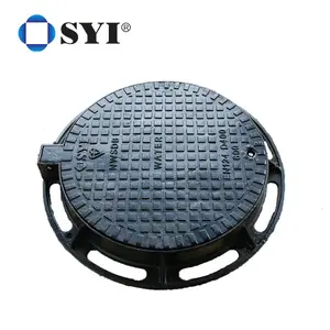 Customized EN124 High Strength Double Seal Cast Ductile Iron Sewer Manhole Cover