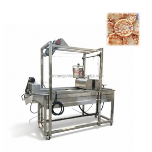 Máquina para hacer chips de cacahuete fritos, máquina para hacer pasteles de cacahuete Rempeyek, máquina para hacer Teri, máquina moldeadora Rebon Ebi Peyek - Product Image 1