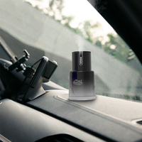 Diffuseur d'huiles essentielles pour voiture, écologique, sain, en verre, design élégant, 5 variantes de parfum, alimenté par USB, Bluetooth silencieux, premium