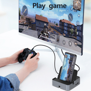 9 trong 1 USB C HUB 4K HDTV USB 3.0 SD/TF Đầu Đọc Thẻ 3.5mm âm thanh <span class=keywords><strong>jack</strong></span> và Gigabit Ethernet Port Type-C Docking Station - Product Image 6