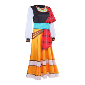Star's Edge Code Geass C.C. Vestido de cosplay, disfraz de anime, vestido de manga larga - Product Image 3