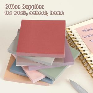 Paquete de 8 Blocs de Notas Adhesivas 3x3, 70 Hojas/Bloc, 8 Colores Morandi, para Hogar, Escuela, Oficina, Fáciles de Usar - Product Image 6