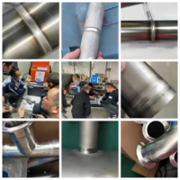 Nouveau robot de soudage automatique et semi-automatique pour tubes, machine de soudage de tuyaux en acier de haute qualité avec garantie d'un an