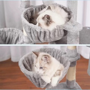 Albero per <span class=keywords><strong>Gatti</strong></span> a Più Livelli con 2 Amache, <span class=keywords><strong>Torre</strong></span> per <span class=keywords><strong>Gatti</strong></span> Stabile Anti-Ribaltamento - Product Image 3