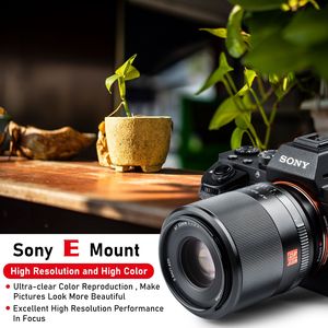เลนส์ Viltrox AF 50mm F1.8 FE สำหรับกล้องฟูลเฟรม เมาท์ E รุ่น A7II A9II A6300 ของ DF Wholesale  รูรับแสงกว้าง 9 ใบมีด - Product Image 4