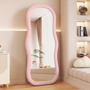 Роскошный современный настенный комод ручной работы со стеклянным зеркалом - Product Image 2