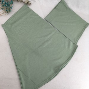 卸売マレーシア10〜18歳無地ストレッチガールHijabターバンTudungツーピースコットンジャージーインスタントキッドHijabセット - Product Image 5