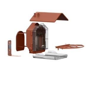 Mangeoire à oiseaux intelligente pour l'extérieur avec caméra, grande capacité, design étanche pour l'observation des oiseaux - Product Image 5