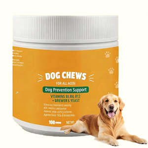 วิตามินรวมสำหรับสุนัขแบบเคี้ยว OEM 11 in 1 พร้อมกลูโคซามีน วิตามินเสริมป้องกันโรคสำหรับสุนัข วิตามินบี1 บี6 บี<span class=keywords><strong>12</strong></span> คอนดรอยตินสำหรับสัตว์เลี้ยง เสริมสร้างสุขภาพและภูมิคุ้มกัน - Product Image 5