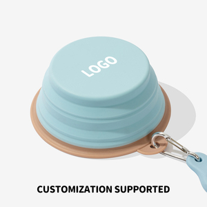 Tazón Plegable Portátil para Mascotas, de TPE, para Exteriores, con Textura Suave, Combinación de Colores de Alta Gama, Personalización en Pequeños Lotes, en Oferta - Product Image 5