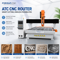 33% de réduction Routeur CNC ATC 1325 à changeur d'outils en ligne droite, graveur publicitaire pour la découpe de lettres sur panneaux en mousse PVC