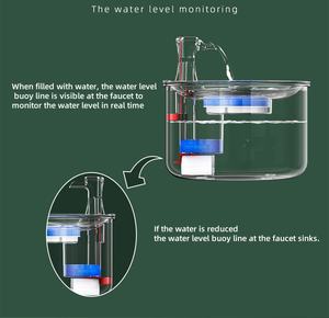 Fonte de Água para Gatos USMILEPET Nova Chegada em Aço Inoxidável com Bomba Ultra Silenciosa de 2L Dispensador Automático de Água para Cães - Product Image 6